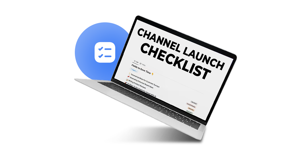 Channel Launch Checklist